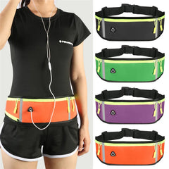 Sports Waist Pack Waterproof Fanny Pack Wallet Women Men Running Belt