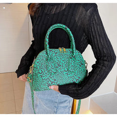 Leopard Crossbody Bag Spring Retro Versatile Handheld Bag