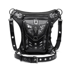 Steampunk Chain Bag Single Shoulder Messenger Waist Fanny Pack Purse Sac Banane