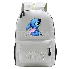 Stitch Backpack Cartoon Women Men School Bags Travel Daily Mochilas