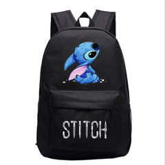 Stitch Backpack Cartoon Women Men School Bags Travel Daily Mochilas