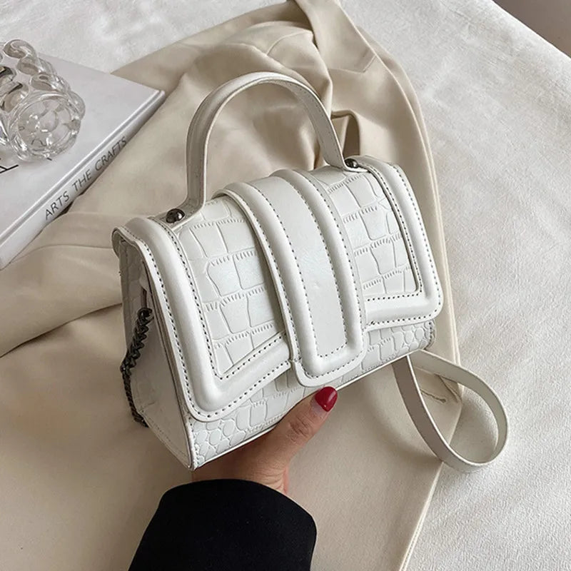Stone Pattern Crossbody Sling Bag for Women