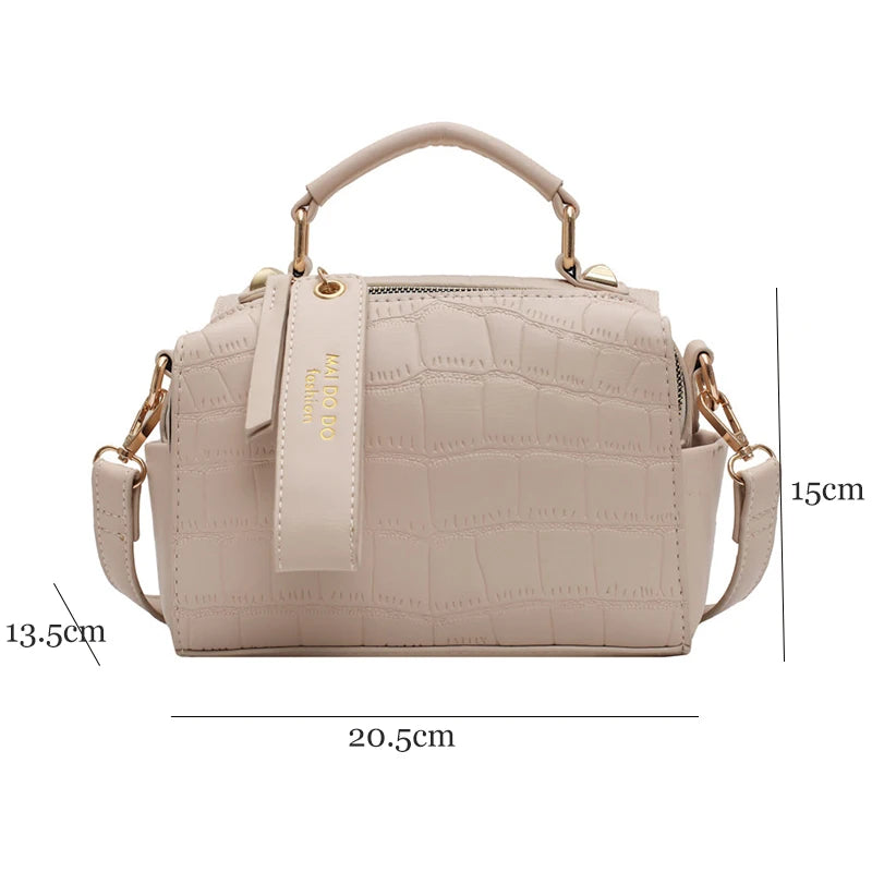 Vintage PU Leather Women Shoulder Bag Crossbody Bag Bolsa