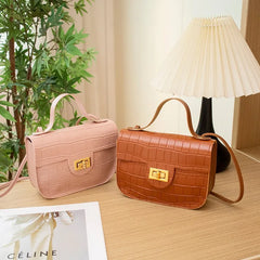 Stone Pattern Women's Shoulder Bag Messenger Cell Phone Bag
