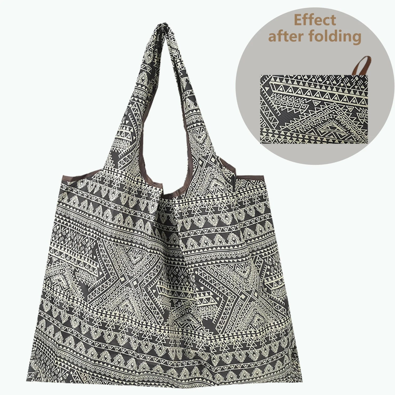 Portable Eco Shopping Bag Sturdy Grocery Reusable Foldable Tote