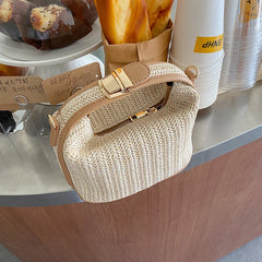 Straw Crossbody Bag Bohemian Small Woven Summer Purse & Handbag