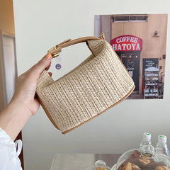 Straw Crossbody Bag Bohemian Small Woven Summer Purse & Handbag