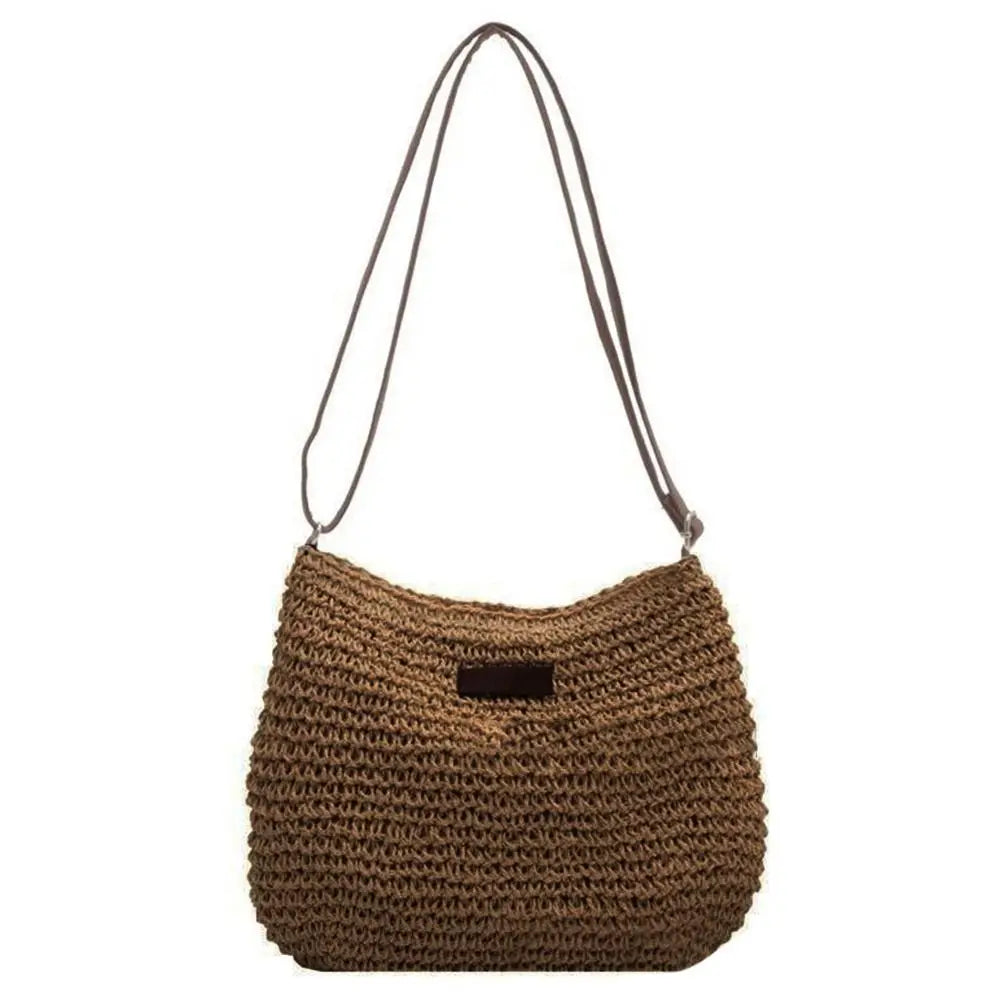 Straw Woven Shoulder Bag for Women Handbag Beach Bag