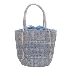 Straw Summer Shoulder Bags for Women Hollow Beach Lady Shopper Bag