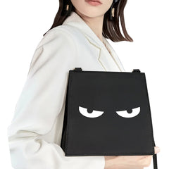 Funny Pattern Square Bag Chest Shoulder Bag