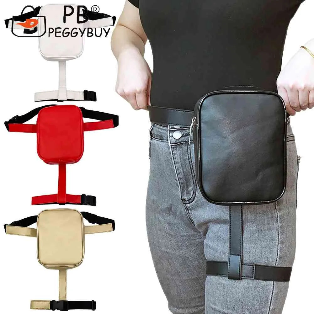 PU Leather Crossbody Bag Zipper Phone Pouch Outdoor Hiking
