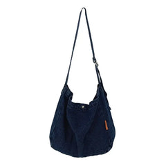 Harajuku High Capacity Cowboy Crossbody Bag Retro Casual Female Tote