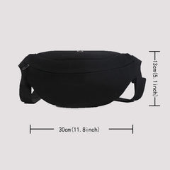 Multifunctional Fitness Shoulder Bag with Picture Print Pattern