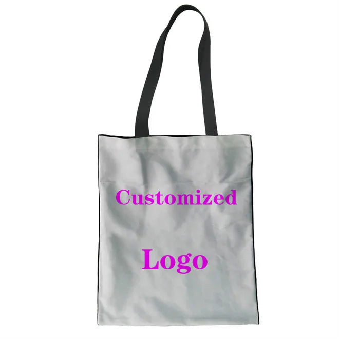 Camouflage Canvas Shoulder Bag for Shopping Men Women