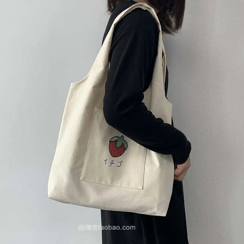 Small Fresh Shoulder Bag for Women Art Style
