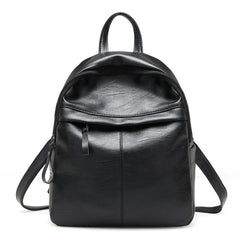 Women Backpack Preppy Style Rucksack PU Leather Handbags