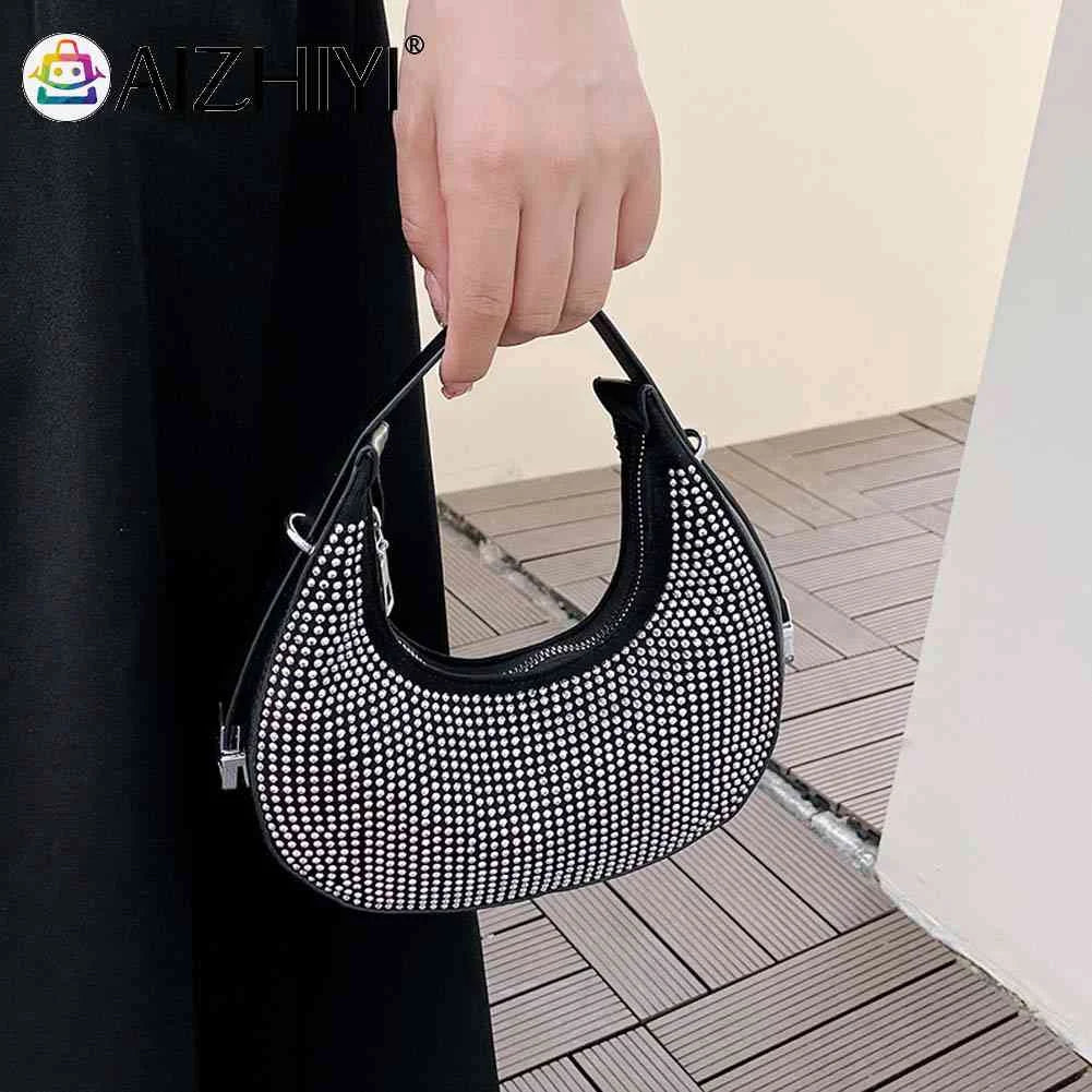 Elegant Rhinestone Evening Clutch Bag for Women