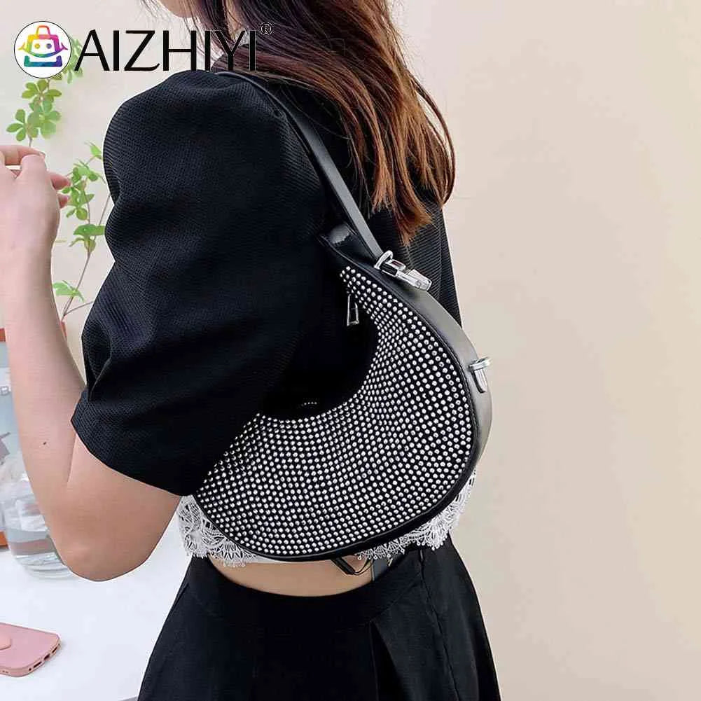 Elegant Rhinestone Evening Clutch Bag for Women