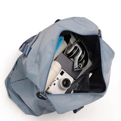 Nylon Crossbody Travel Bag for Men and Women