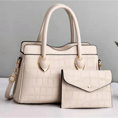 Summer Stone Pattern Handbag All-match Large Capacity One-shoulder Women