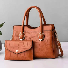 Summer Stone Pattern Handbag All-match Large Capacity One-shoulder Women