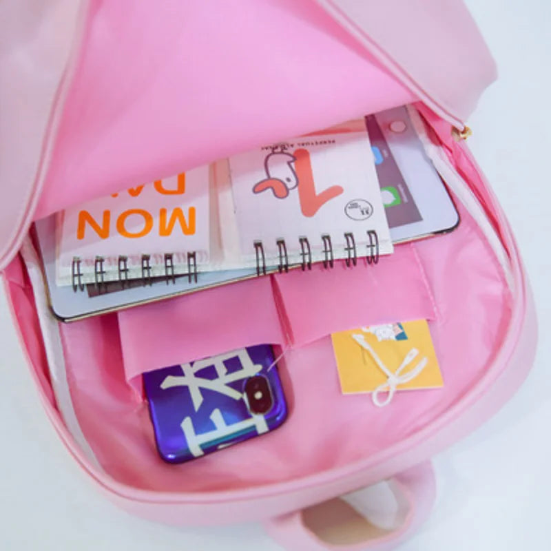 Summer Women Backpack Transparent Student Bags High Clear Versatile Backpacks Wo