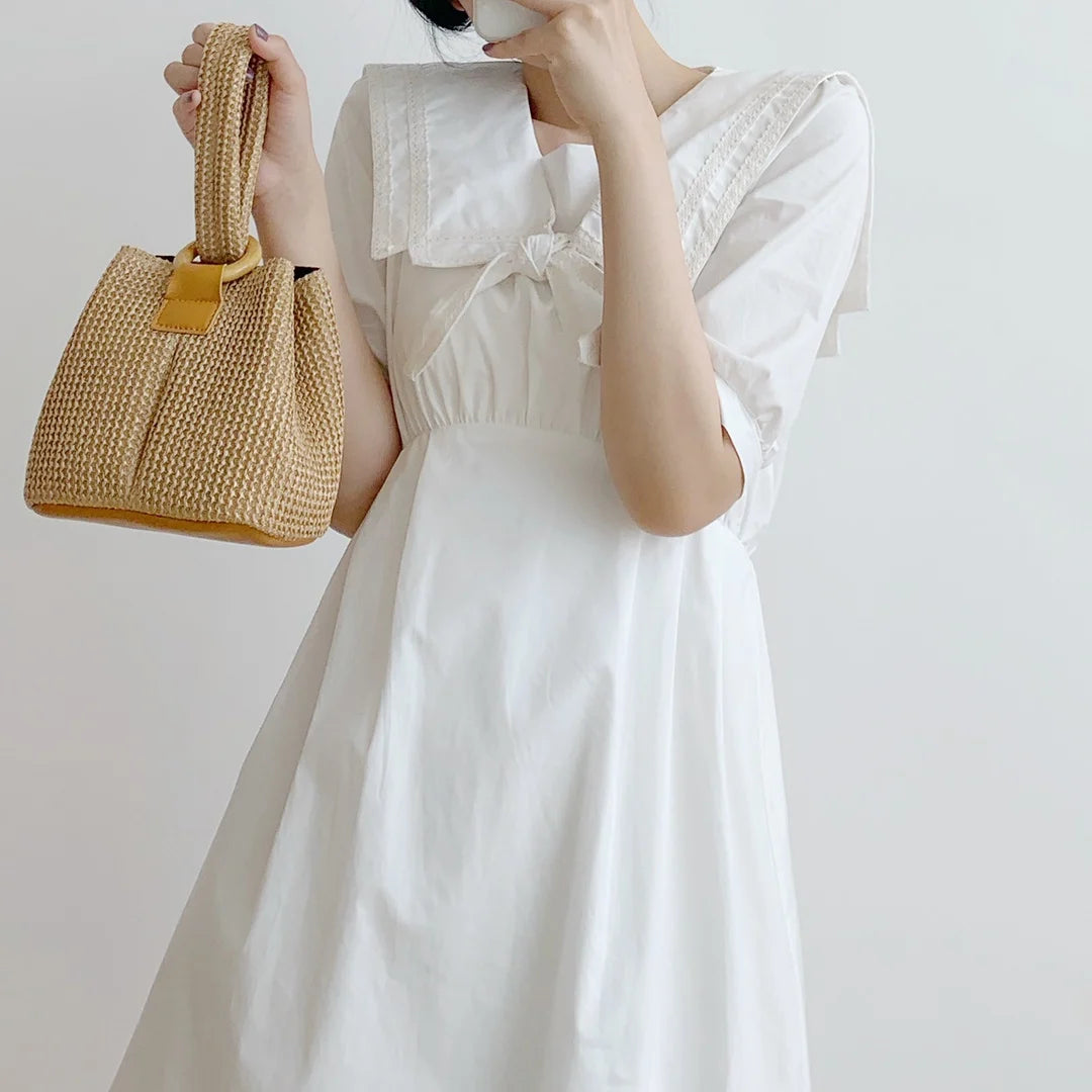 Summer Women Purse Handbags Straw Chain Ladies Woven Shoulder Bags
