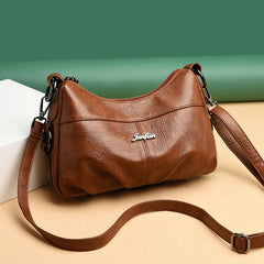 Summer Women PU Leather Crossbody Bags Large Capacity Tote Bags