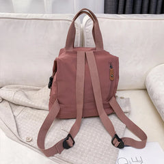 Teenage Girl Backpack Nylon Waterproof College Bagpack
