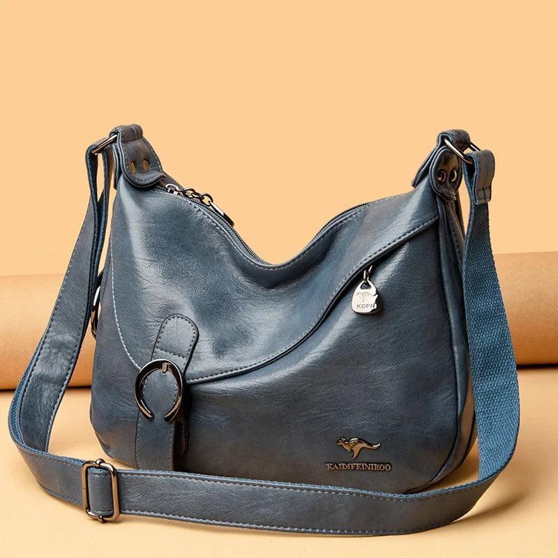 Soft Leather Crossbody Bag Women Shoulder Bag Sac A Main