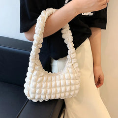 Plaid Shoulder Bag Women Casual Small Clutch Tote Purse Handbag