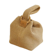Summer Straw Handbag for Women Beach Rattan Bag