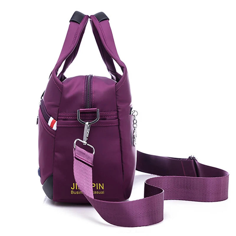 Casual Canvas Single Shoulder Bag Large Capacity Lady's Slanting Bag