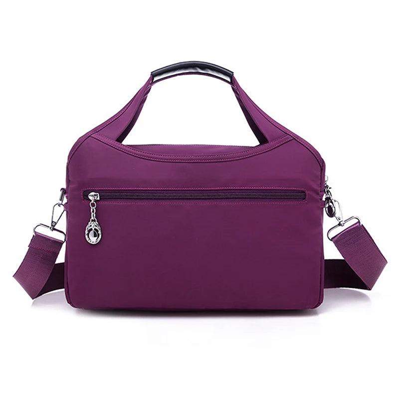 Casual Canvas Single Shoulder Bag Large Capacity Lady's Slanting Bag