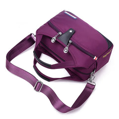 Casual Canvas Single Shoulder Bag Large Capacity Lady's Slanting Bag