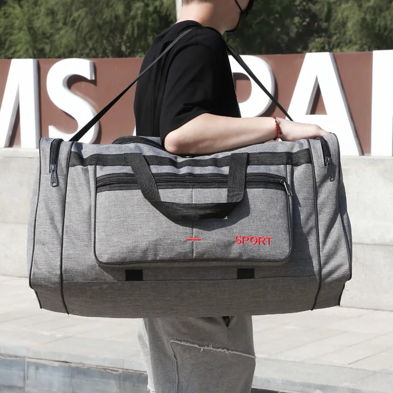 Large Capacity Waterproof Duffle Bag for Men and Women