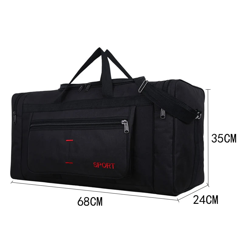 Large Capacity Waterproof Duffle Bag for Men and Women