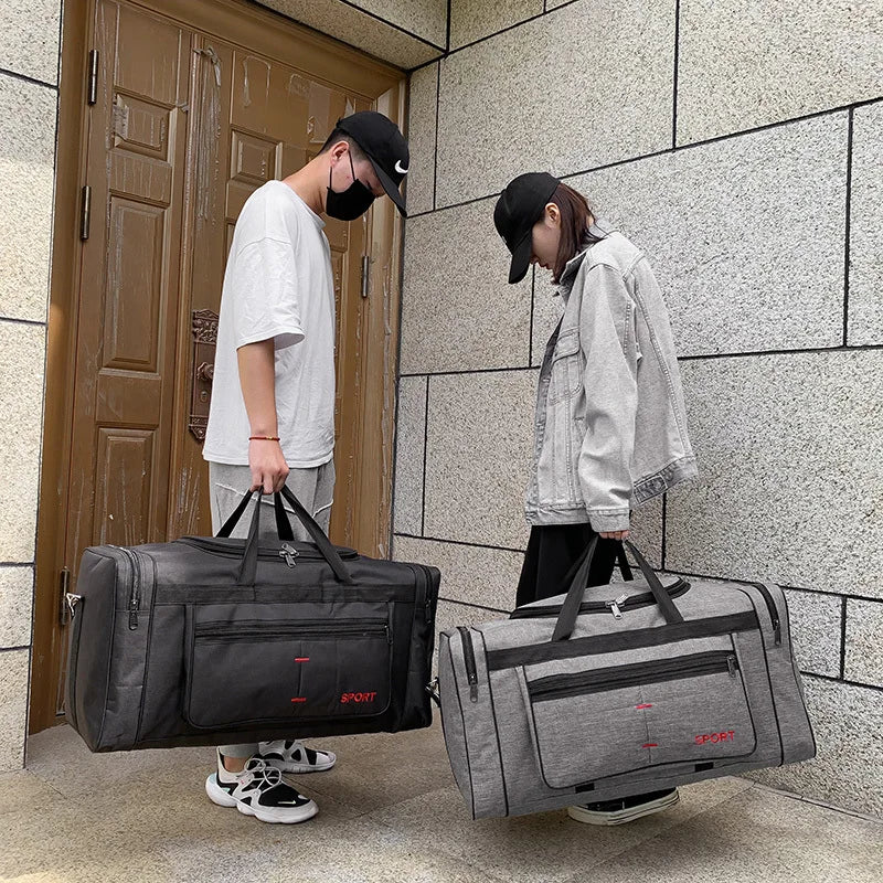 Large Capacity Waterproof Duffle Bag for Men and Women