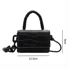 Mini Bags Shoulder Handle PU Leather Shoulder Bags For Women
