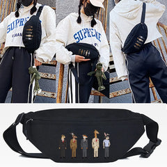 Sweating Character Waist Bags Unisex Fanny Pack