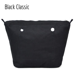 Classic O Bag Advanced Insert with Zipper Pocket and Waterproof Coating