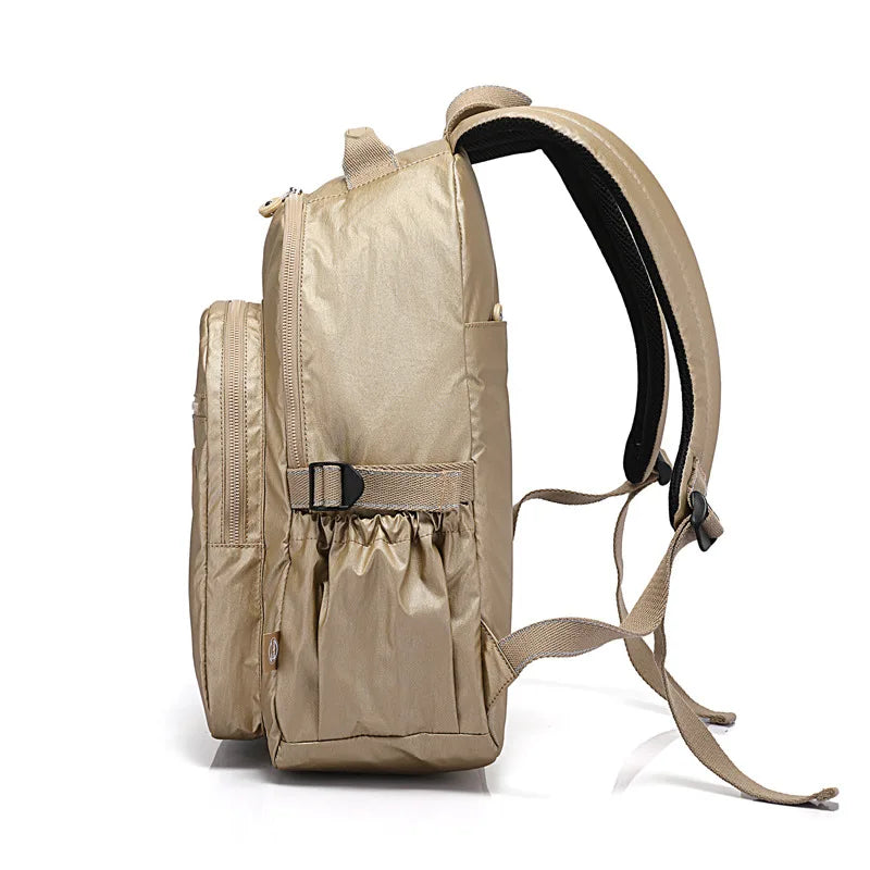Nylon Backpack for Teenage Girls Schoolbag Women Bagpack