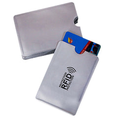 10pcs Aluminum Foil Anti Degaussing Card Cover RFID Shielding Bag