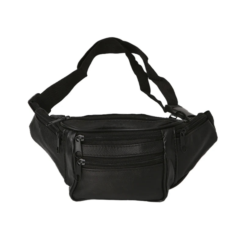 THINKTHENDO Men Waist Fanny Pack Waist Belt Bag Pouch Casual Travel