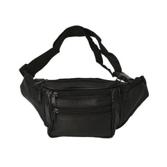 THINKTHENDO Men Waist Fanny Pack Waist Belt Bag Pouch Casual Travel