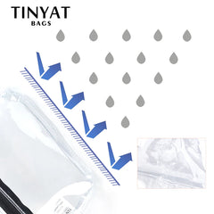 Transparent Cosmetic Bags Waist Bag Crossbody Makeup Bag Fanny Pack