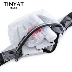 Transparent Cosmetic Bags Waist Bag Crossbody Makeup Bag Fanny Pack