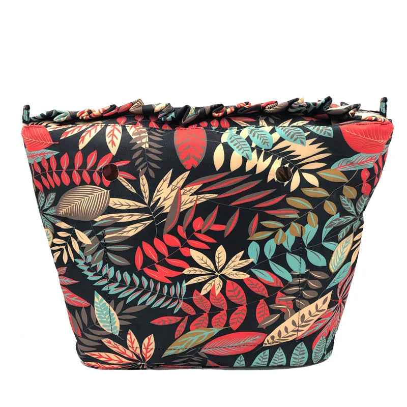 Lace Mini Waterproof Inner Zipper Pocket insert for O bag handbag