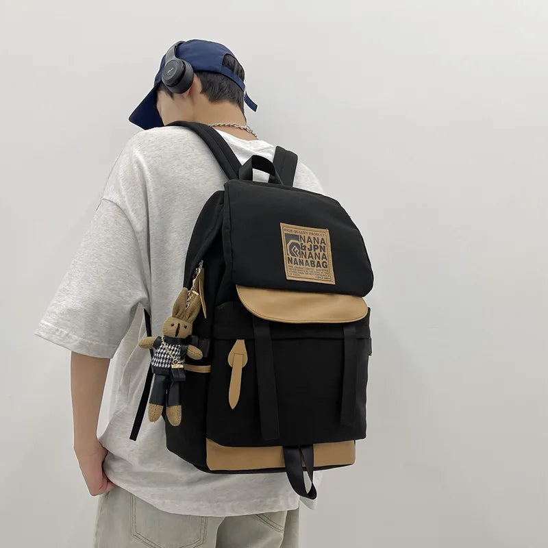 Large Capacity Women Backpack Casual Student Schoolbag Travel Bags
