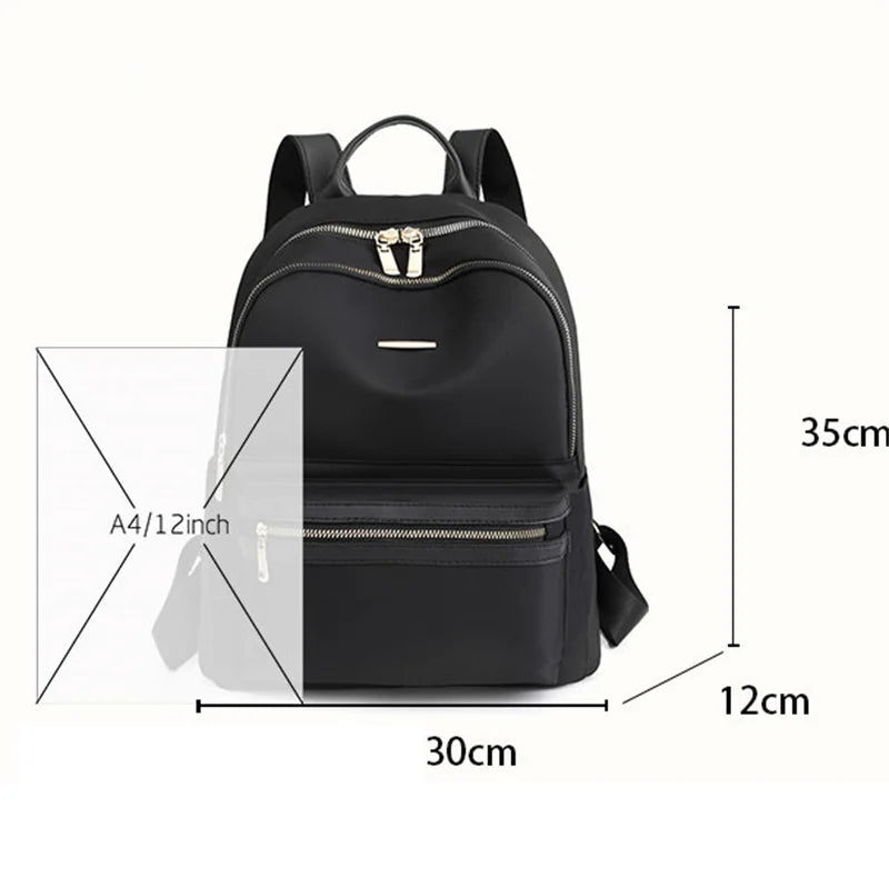Summer Women Backpack Oxford Campus Schoolbags Waterproof Ladies Travel Bags